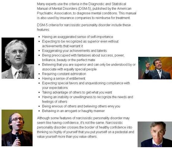 This is a meme that informs people about narcissistic personality disorder AKA NPD. It's got too much text to put here, but you can look it up on Google by typing NPD and the word Mayo Clinic.