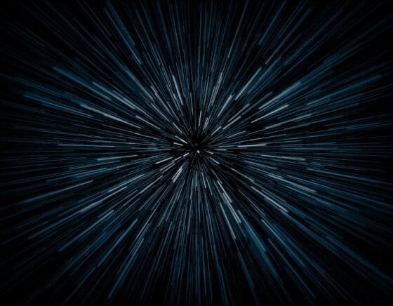 This is just a decorative image that gives the impression that you're traveling faster than the speed of light.