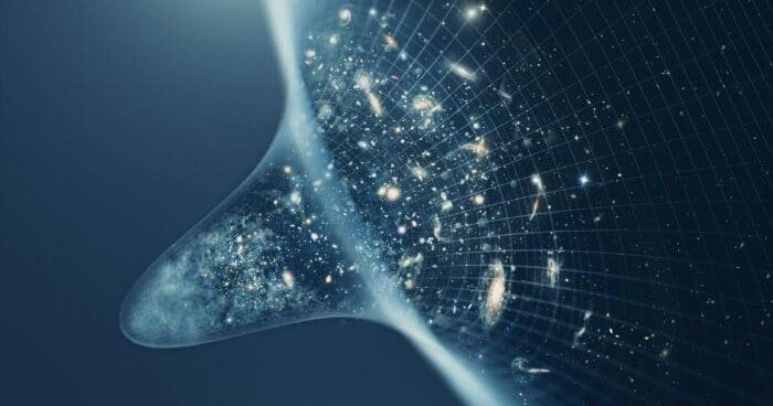 This is an image of the expansion rate of the Big Bang. It's a digital image and has nothing to do with anything that's ever been observed.